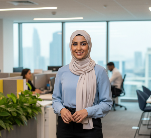 Portrait of Sara Al Balushi