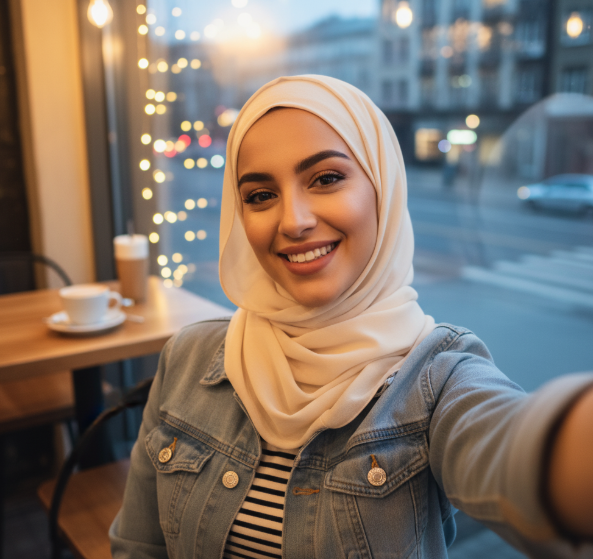 Portrait of Aisha Al Khalifa